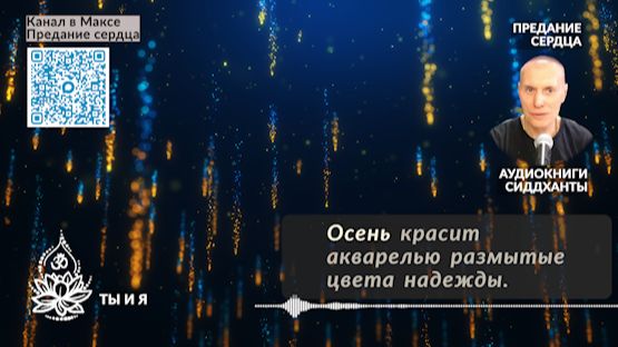 Ты и я. Аудиокниги Сиддханты Вячеслава Чернина