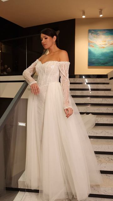 Свадебное платье Мин из коллекции «Inspiration» 2026 от бренда Габбиано