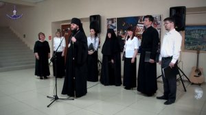 Выступление епископа Амурского и Чегдомынского Николая на открытии выставки «Нить, связующая эпохи»