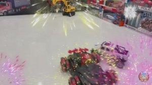 радиоуправляемый полицейский внедорожник 6x6!