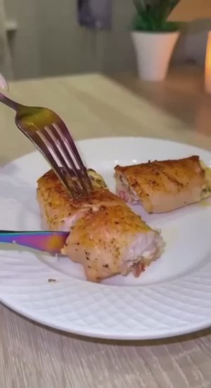 Обалденно вкусные куриные рулетики 🔥