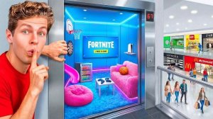 Я построил СЕКРЕТНУЮ комнату в торговом центре!