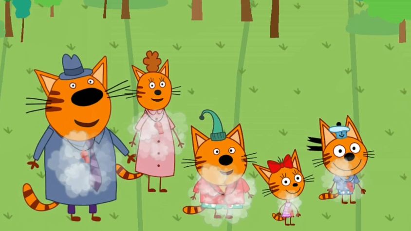 Три Кота Мультфильм | Три кота Мультики для Детей | Сборник Три кота Смотреть