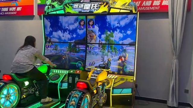 Bikers Madness DX (yellow green) смотреть онлайн