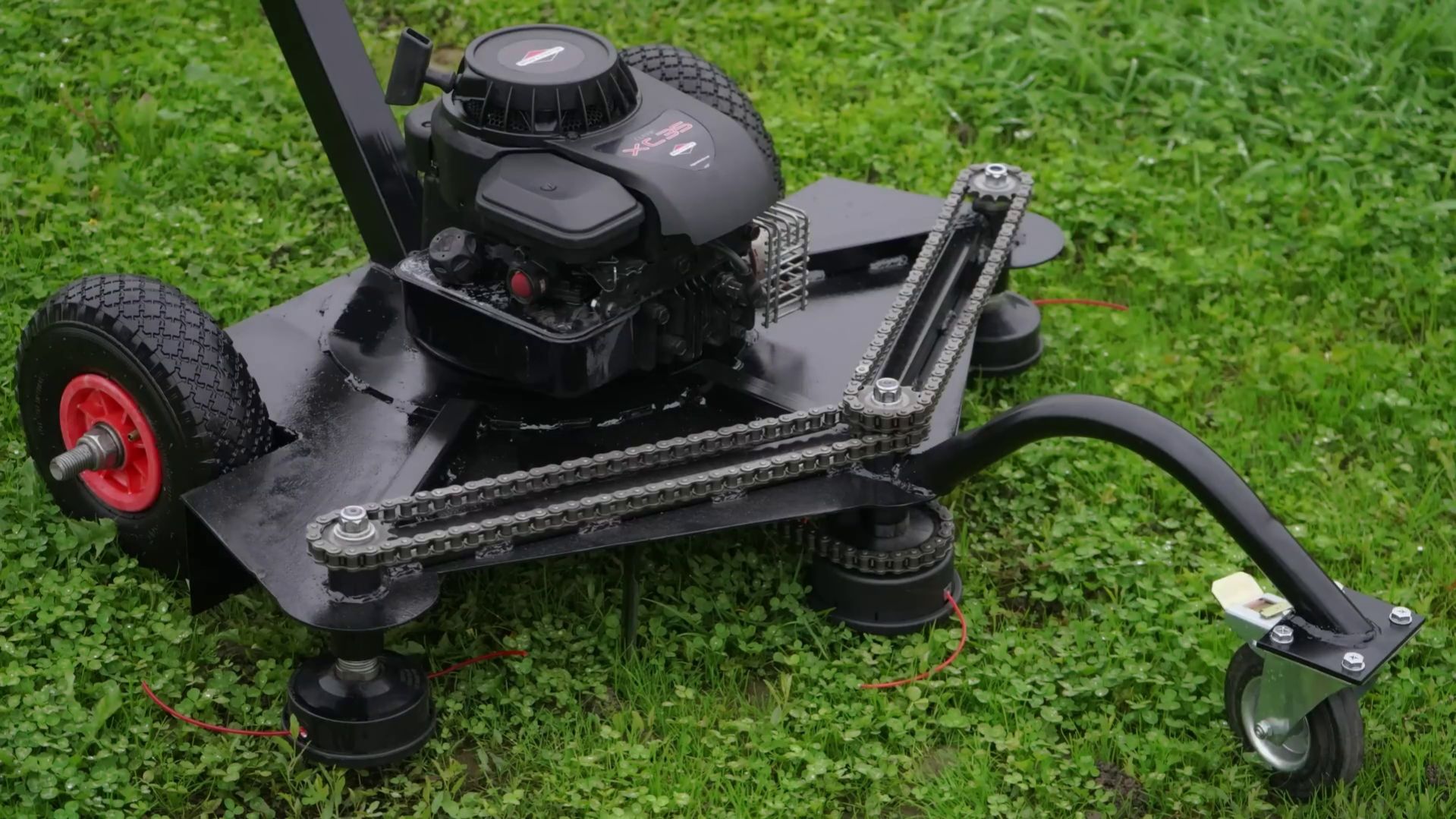 Самодельная газонокосилка