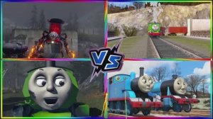 МУЛЬТИК ПРО ПОЕЗДА: МОНСТР ПАРОВОЗ Против СИНИЙ ТРАКТОР и ТЕМНЫЙ ЗВЕРЬ 🚂💥