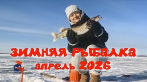 ЗИМНЯЯ РЫБАЛКА апрель 2026