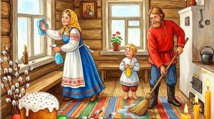 С чистым четвергом. Роскошная музыкальная открытка.