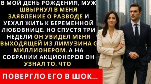 Истории из жизни| В мой день рождения,муж швырнул в меня заявление |Аудио рассказы|Жизненные истории