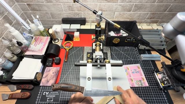 Мастер Тано Тест полусинтетической работы Boride и нагуры от Yellow Coticule. часть - 2.