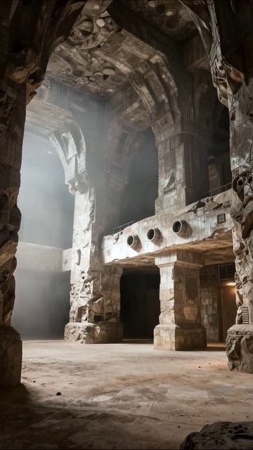 Загадочные руины: Исследуем заброшенное пространство #архитектура #пейзажи #тайны