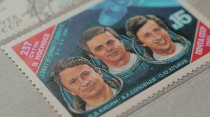 🚀 Герои космоса на марках СССР 🔎 Макро съёмка великих космонавтов ⭐