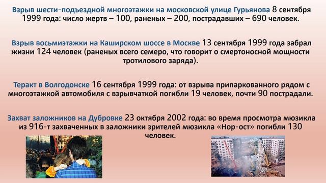 Видео -информация «Терроризм-война без правил»