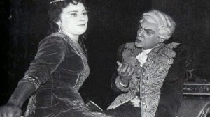 Muslim Magomaev and Maria Bieshu in _Tosca_ by G.Puccini