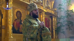 Божественная литургия в кафедральном соборе Святого пророка Илии в День Святой Троицы