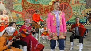 Ансамбль Новгородская Мозаика, рук.С.Яковлев, поёт Антон Тухаченко - Разговор со счастьем