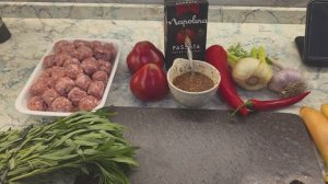 Марокканские фрикадельки в тажине