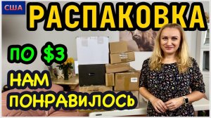 Распаковка потерянных посылок по 3$/ Не ожидали такой выгоды!!!/ Почти все нужное/ США/ Флорида