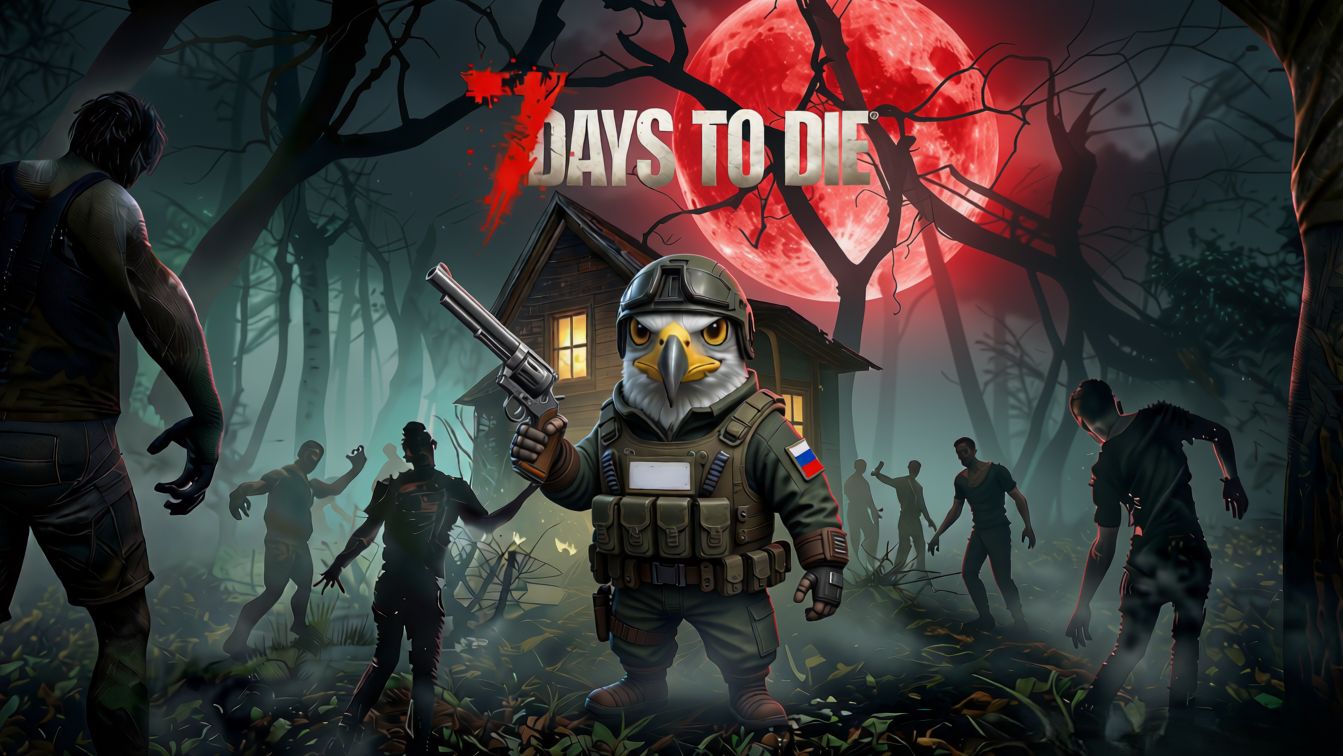 7 days to die \ #32Кровавая луна 8.0 (усиленная) Это конец! Наше убежище полетело к чертям собачьим
