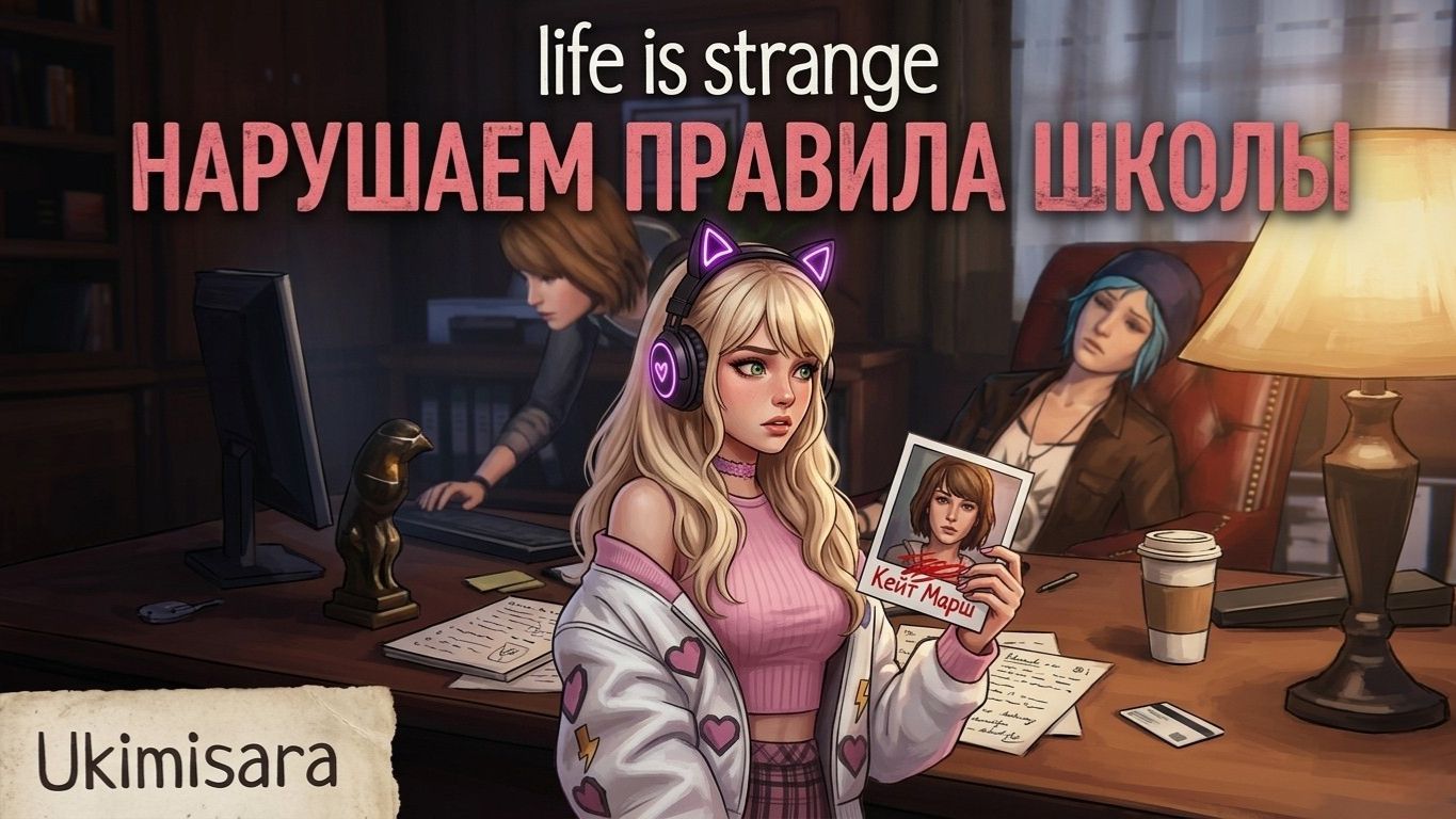 Нарушаем правила школы| Прохождение Life Is Strange #8 #gaming