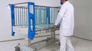 Медицинская педиатрическая кровать Embrace Advance с возможностью удлинения пр-ва Favero (bnfkbz)