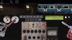 Симулятор ленинградского метро 2D поезд 81-502 на Невско Василиостровской линии. 2001 год.