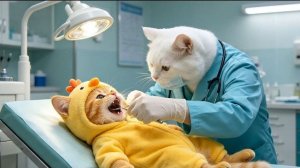 Зубная боль преподала Рыжему Котенку болезненный урок 😢🦷