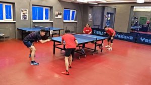 Сайфутдинов/Нельсон (1359) - Ким/Хливнюк (1079) 05.04 настольный теннис СПб