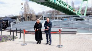 Матвиенко приняла участие в открытии Философского моста в Калининграде