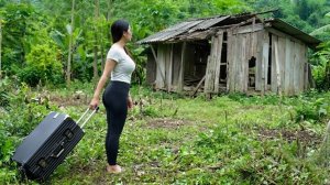 Женщина покупает участок и стоит на  нем дом и разводит огород. Жизнь во Вьетнаме