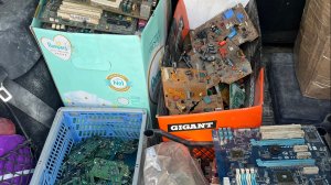 Как подготовить платы к сдаче. Весь процесс от разборки до приемки. Как заработать на хламе.