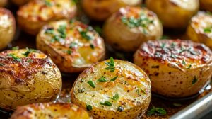 ХРУСТЯЩИЙ КАРТОФЕЛЬ С СЫРОМ