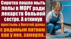 Истории из жизни. Слушать истории. Сиротка пошла мыть полы в морг ради лекарств сестре. А откинув