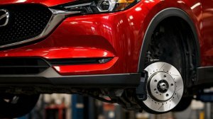 Мазда CX-5 ll замена передних тормозных дисков