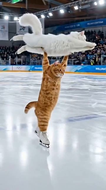 Кошачий фигурное катание