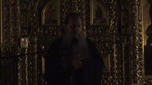 "О благости и любви Христовой, явленной ученикам на Тайной Вечере".  О.Артемий Владимиров. 080426.