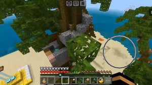 Новое Выживание на острове с Лисëнком "день-21" в майнкрафт {Белчëнок}