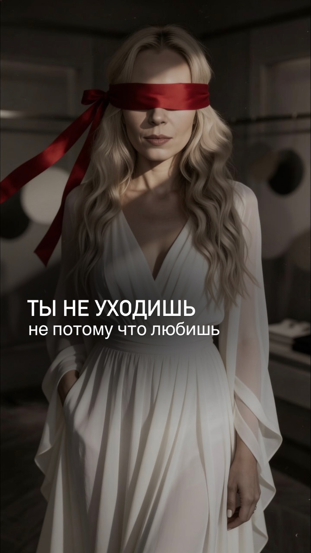 ТЫ НЕ УХОДИШЬ НЕ ПОТОМУ ЧТО ЛЮБИШЬ