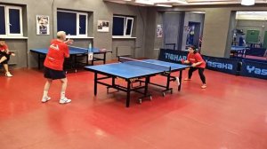 БЛИЦ-турнир Сайфутдинов/Нельсон (1359) - Мухаметов/Васильев (1084) 05.04 настольный теннис