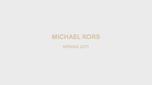 Показ коллекции Michael Kors весна-лето 2011
