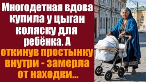 Истории из жизни. Слушать истории. Многодетная вдова купила у цыган коляску для ребенка. А откинув