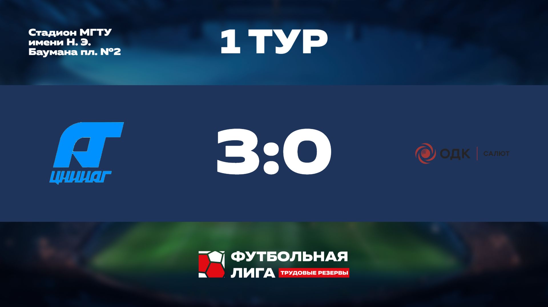 Обзор | 1 тур | ЦНИИАГ - ОДК Салют | Омега