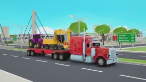 Изучайте цвета и спасайте автомобили! С детскими стишками и песенками для малышей.