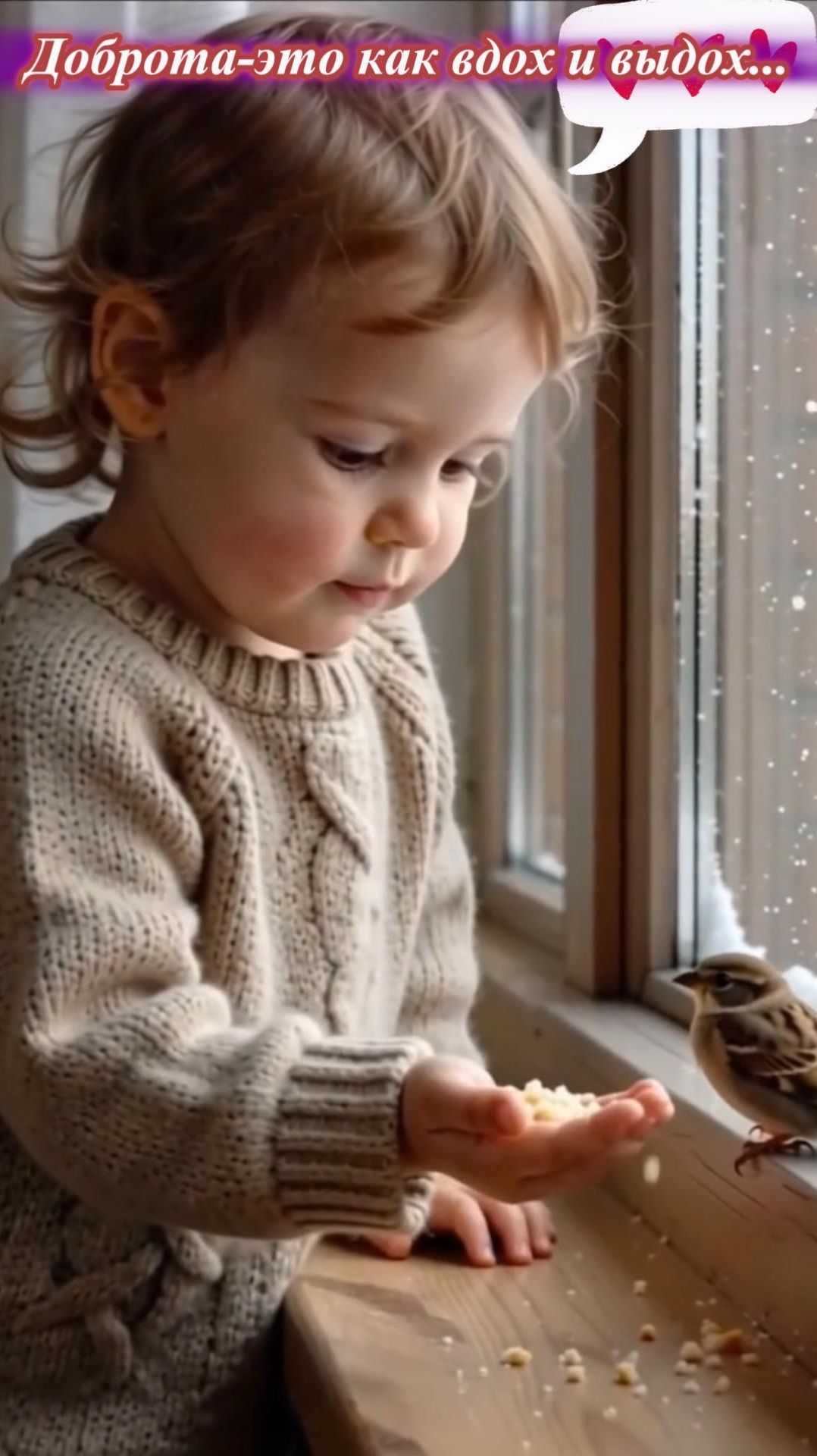 Добро- это как вдох и выдох...