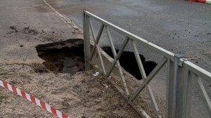 (Рыбинск-40) ПРОВАЛ АСФАЛЬТА НА ПРОСПЕКТЕ ЛЕНИНА