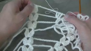 Шаль " Дубовые листья ". Часть 1.