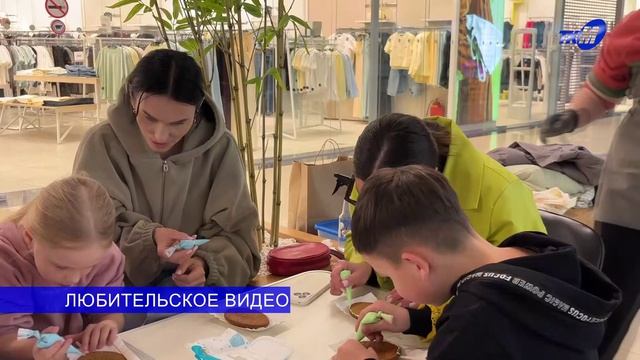 Пасхальный мастер-класс организовали в ТЦ «Бобровский»