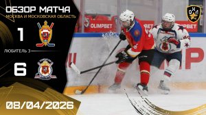 ОБЗОР / ВЫМПЕЛ - ПОЛИЦИЯ МОСКВА / 08.04.26 / ОХЛ МОСКВА / ДИВИЗИОН ЛЮБИТЕЛЬ 3