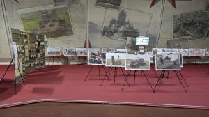 Экспозиция по боям на Халхин-Голе, музейный сектор парка "Патриот"