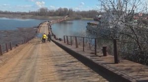 Понтонный мост, Волга. Гуляем и болтаем о разном!